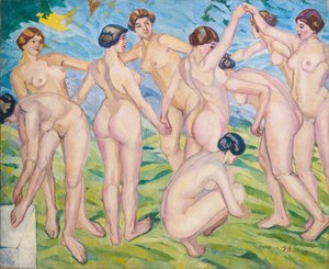 Desnudos (Mujeres Bailando en un Círculo)